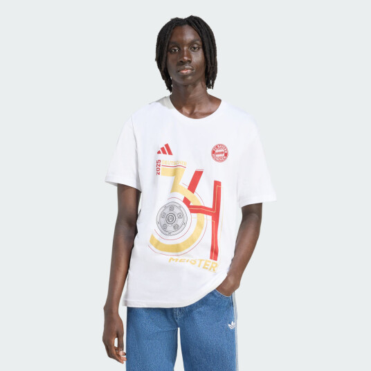 Adidas FCB Championship Winner T skjorte Herre