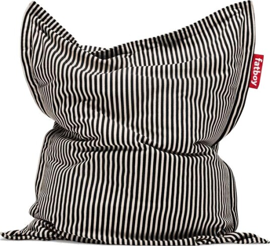 Fatboy Original slim Terry Sittesekk Sort / Creme Fatboy Original slim Terry Sittesekk Sort / Creme