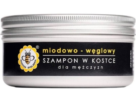 Honning Mydlarnia_Honey Carbon Shampoo Cube 70G
