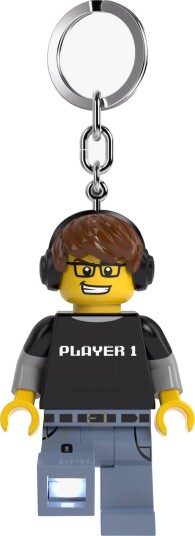 Lego Gamer nøkkelring med lys 5008990 Lego Gamer nøkkelring med lys 5008990