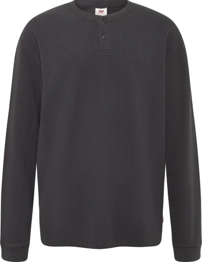 Levi"s® Ls Rlx Button Henley Mineral B   BLACKS   M