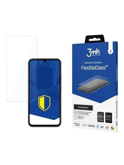 3Mk Herdet Glass for Samsung Galaxy A34 5G FlexibleGlass 7H