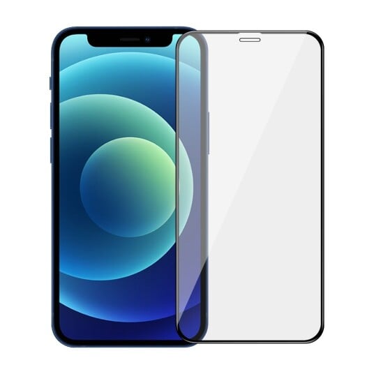 DACOTA PLATINUM TIGER GLASS IPHONE 12 MINI SKJERMBESKYTTER, SVART