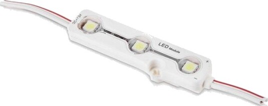 0,9W LED modul 12V DC IP67 perfekt for skilt og spesialløsninger Kulør : Kald 0,9W LED modul 12V DC IP67 perfekt for skilt og spesialløsninger Kulør : Kald