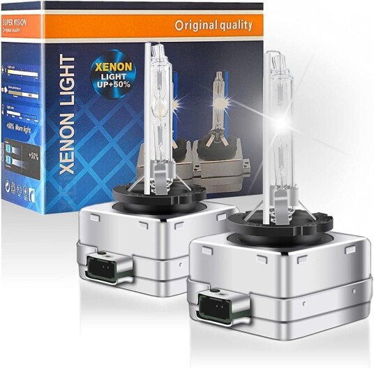 Xenonlamper D3S 6000K 2-pakning