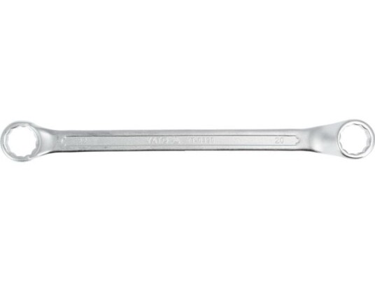 Yato Dobbelthodet Ringnøkkel 16x17 mm i Krom-Vanadium Stål