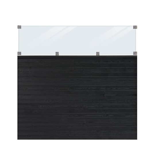 Levegg PLUS Plank med Glass 174x163