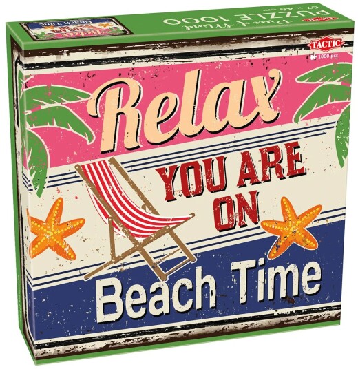 Tactic Puslespill 1000 B Relax Beachtime Tactic Tactic Puslespill 1000 B Relax Beachtime Tactic