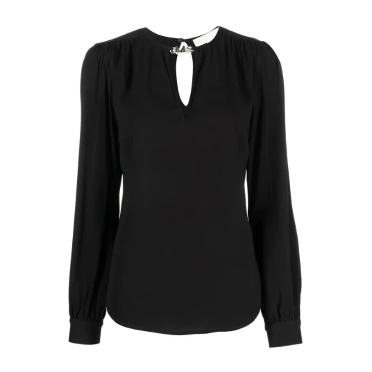 Michael Kors Dame Bluser & Skjorter Svart S, Michael Kors Dame Bluser & Skjorter Svart S,