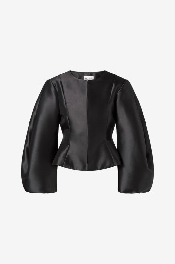 By Malina Bluse Vendela Balloon Sleeve Svart