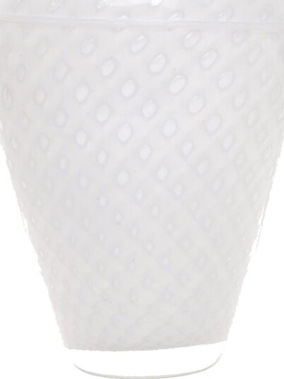 Hadeland Glassverk VASE HVIT 24,5 CM