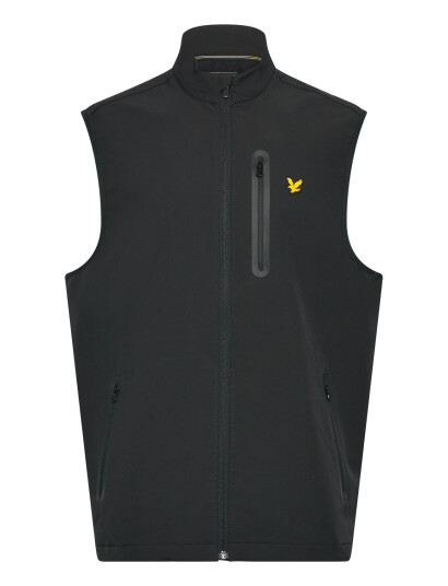 Lyle & Scott Sport Branded Gilet   Black   M