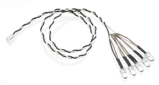 Axial 24256  5-LED Light String White