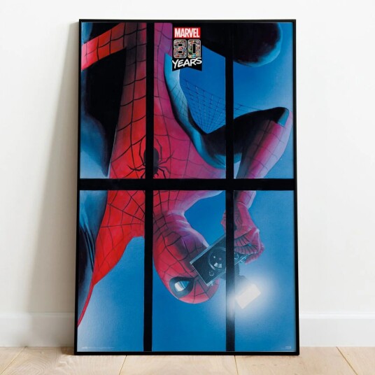 Spider-Man Plakat 80 Years - 91,5 x 61 cm
