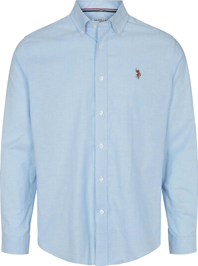 U.S. Polo Assn. Flex Calvert Shirt Regular Blå XXL