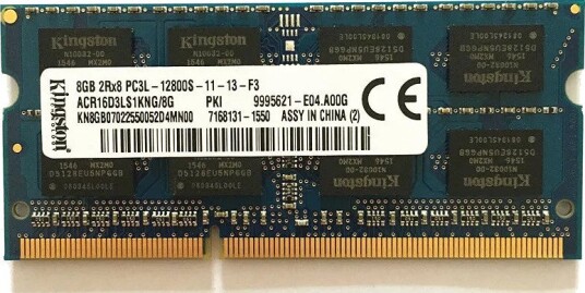 Rebuild IT ACR16D3LS1KNG/8G Kingston 8GB PC3L-12800 DDR3-1600MHz non-ECC Unbuffered CL11 204-Pin