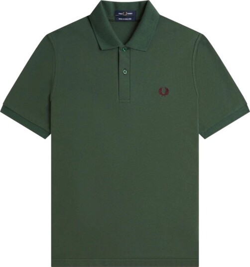 Fred Perry Herre Topper Grønn XS,