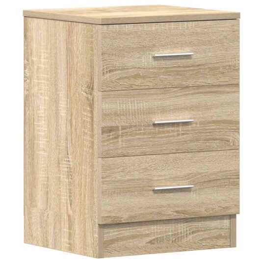 vidaXL Nattbord 2 stk sonoma eik 38x35x56 cm sponplate