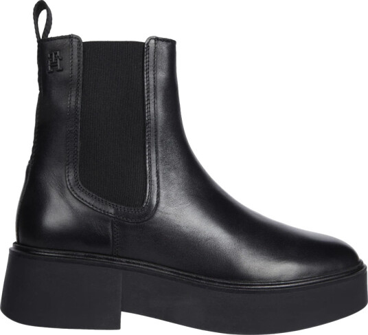 Tommy Hilfiger Dame Sko Svart 38 EU,