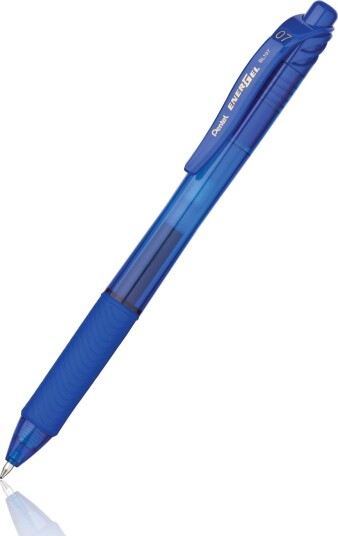 Pentel Rollerball Penn Bl107 Blå
