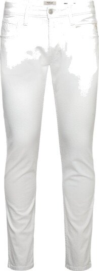 Replay Anbass Trousers Slim C Stretch White 33 x 34 Replay Anbass Trousers Slim C Stretch White 33 x 34