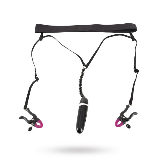 Stringtruse med Vibrator og Klemmer