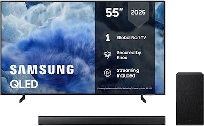 Samsung 55" Q8FA QLED 4K smart-TV F545506J401-BNDL
