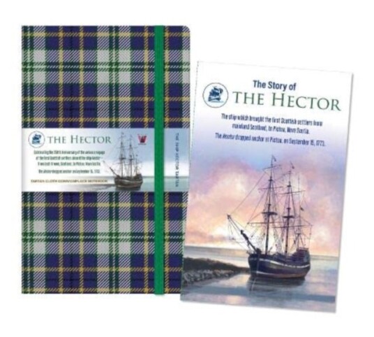 Waverley L: Ship Hector Tartan Cloth Large Notebook