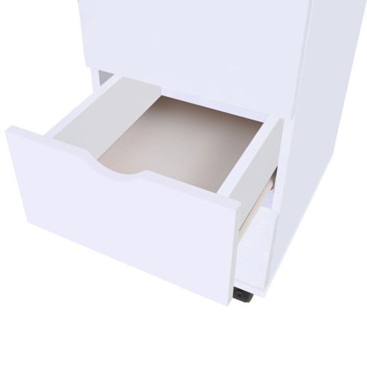 vidaXL Kommode 33x45x60 cm hvit
