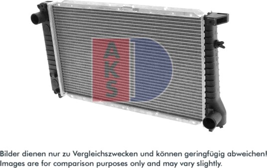 AKS DASIS 050960N Radiator motorkjøling