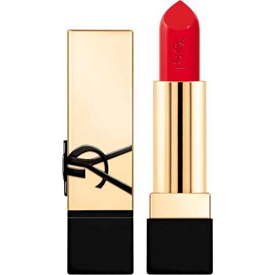 Yves Saint Laurent Rouge Pur Couture Pure Color-In-Care Satin Lipstick 3,8 g Farge: R7 Yves Saint Laurent Rouge Pur Couture Pure Color-In-Care Satin Lipstick 3,8 g Farge: R7