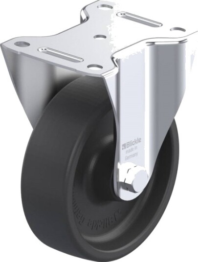 Blickle 754181 B-Pohi 150G Faste Hjul, Hjuldiameter 150 Mm, Bæreevne Maks. 400 Kg, 1 Stk