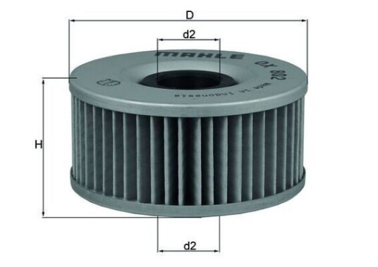 Oljefilter KNECHT OX 802