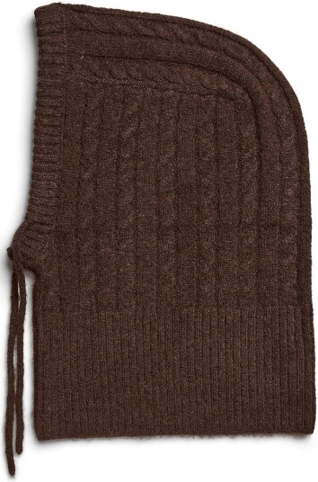 Pieces Pcnambi Cable Balaclava Noos Bc HOT FUDGE One Size Pieces Pcnambi Cable Balaclava Noos Bc HOT FUDGE One Size