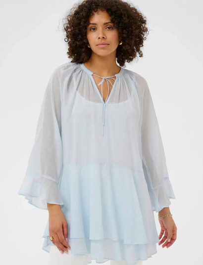 Kaffe Kaflora Dress Blue 44 Kaffe Kaflora Dress Blue 44