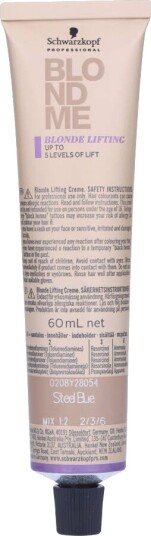 Schwarzkopf Blond Me Blonde Lifting - L - Steel Blue (U) 60 ml