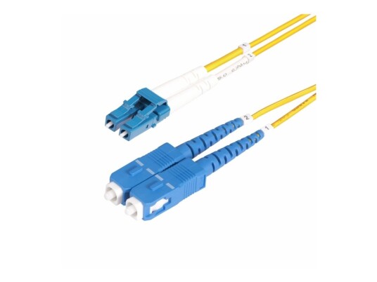 Startech.Com 7M (23Ft) Lc To Sc (Upc) Os2 Single Mode Duplex Fiber Optic Cable 9/125Μm Laser Optimized 10G Bend Insensitive Low Insertion Loss - Lszh Fiber Patch Cord (Smlcsc-Os2-7M) - Koblingskabel - Lc/Upc-Enkeltmodus (Hann) Til Sc/Upc-Enkelt Startech.Com 7M (23Ft) Lc To Sc (Upc) Os2 Single Mode Duplex Fiber Optic Cable 9/125Μm Laser Optimized 10G Bend Insensitive Low Insertion Loss - Lszh Fiber Patch Cord (Smlcsc-Os2-7M) - Koblingskabel - Lc/Upc-Enkeltmodus (Hann) Til Sc/Upc-Enkelt