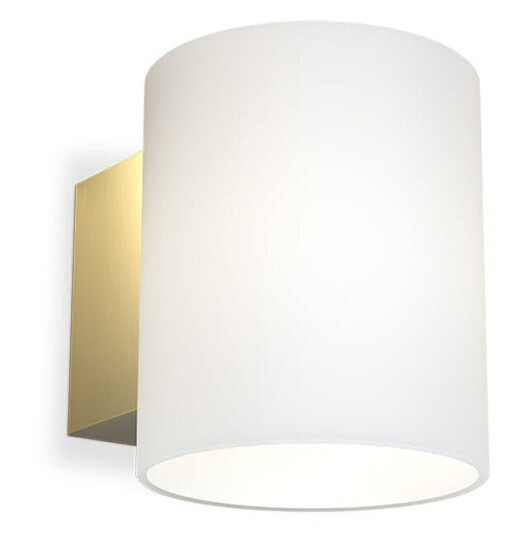 Evoke vegglampe small IP44 - Opal / Messing Evoke vegglampe small IP44 - Opal / Messing