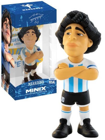 MiniX Fotball samlerfigur Maradona Argentina 12 cm MiniX Fotball samlerfigur Maradona Argentina 12 cm