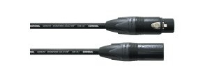 Cordial Peak Cpm 1 Fm Xlr 3 Pin Hankjønn Xlr 3 Pin Hunkjønn 1 M Sort