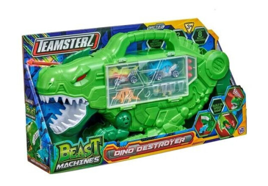 Teamsterz Beast Machines Dino Destroyer and toy ca