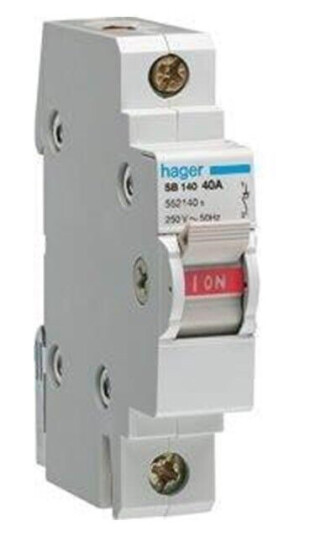 Hager Modular switch disconnector 1x16a 230vac (3250615511645)