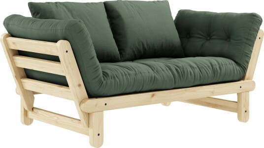 Karup Design Beat Sovesofa, natur - Furutre/Oliven grønn 1580333-16-0 1580333-12-0 Karup Design Beat Sovesofa, natur - Furutre/Oliven grønn 1580333-16-0 1580333-12-0