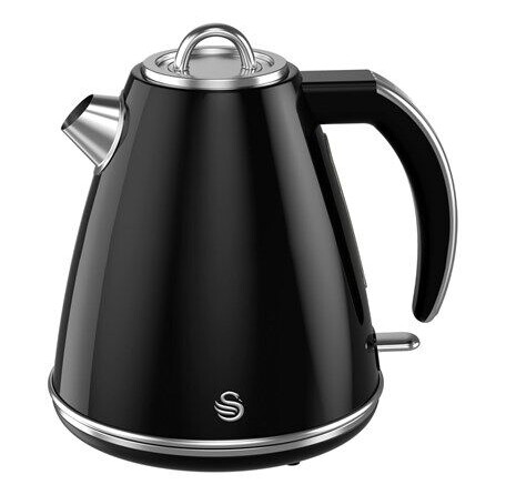 Swan Vannkoker Retro - 1.5 liter - 3 kW - svart