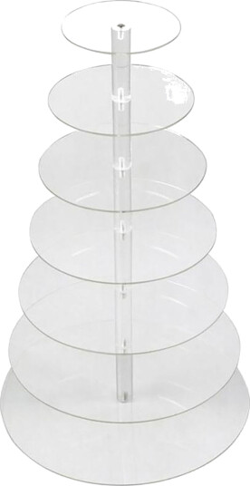 Catsson Int Group LTD Cupcakestativ av Akrylplast Syv Etasjer Catsson Int Group LTD Cupcakestativ av Akrylplast Syv Etasjer