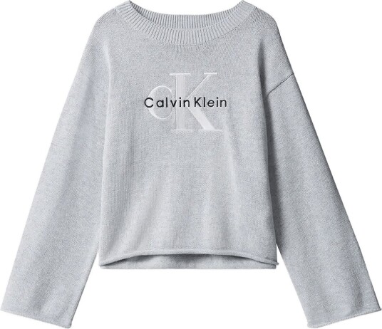 Calvin Klein Monologo Cn Sweater Grey 140 x 10