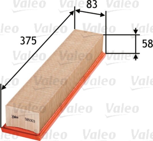 Luftfilter VALEO 585003