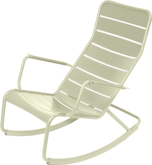 Fermob Luxembourg Rocking Chair Willow Green 65 Utendørs Lenestoler Frédéric Sofia Metall Fermob Luxembourg Rocking Chair Willow Green 65 Utendørs Lenestoler Frédéric Sofia Metall