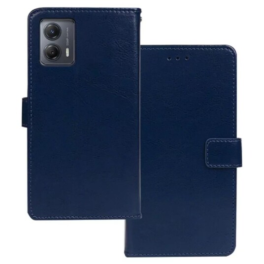 INCOVER Motorola Moto G13 / G23 / G53 Flip Deksel med Kortholder - Blå