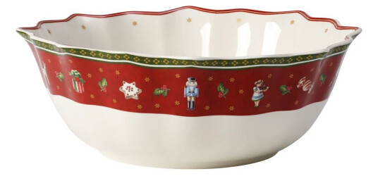 Villeroy & Boch Toy's Delight skål 2,1 liter Hvit-rød
